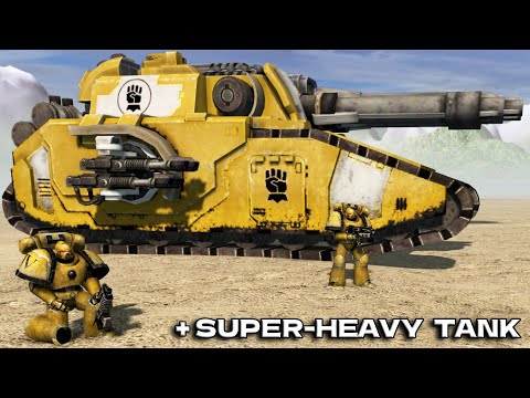 ULTIMATE MOD WARHAMMER 40K: Imperial Fists vs Chaos Space Marines - Men of War: Assault Squad 2
