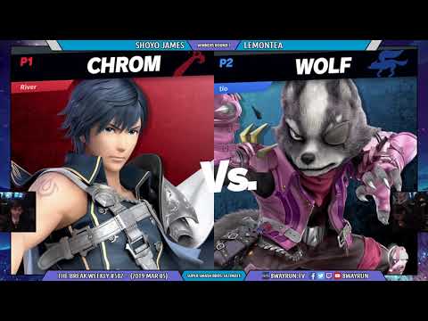 The Break #502   SSBU W3   Shoyo James VS LemonTea