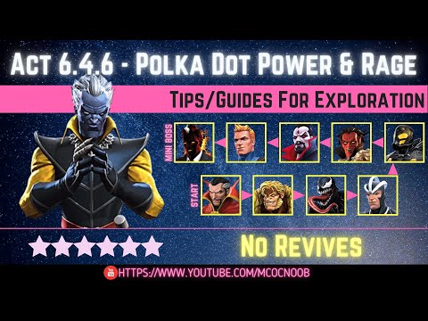 MCOC: Act 6.4.6 - Polka Dot Power, Rage & Backblast - Grandmaster - Liability Rule - Story quest