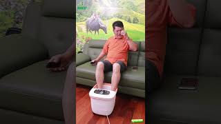 Video trải nghiệm bồn ngâm chân massage Nikio NK-195 New