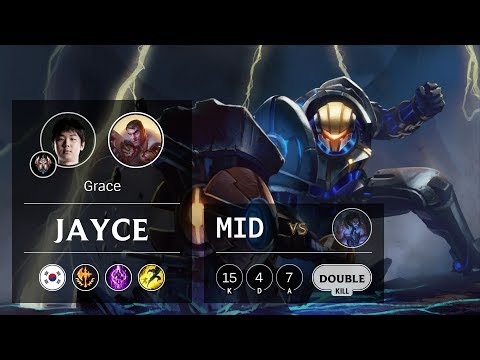 Jayce Mid vs Sylas - KR Challenger Patch 9.17