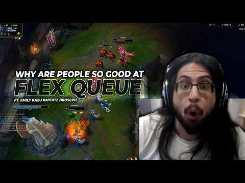 why are flex queue players demonic at this game