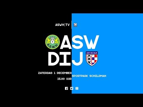 Samenvatting ASWH - ASV De Dijk 1-4 (01-12-2018)