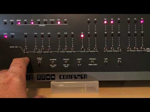 Altair 8800 - Part 24 - Writing bootable disks using disk drives and floppy media - STB375