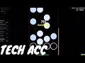 INSANE ACC ON TECH MAP Senpai Notice Me YADA 99 96