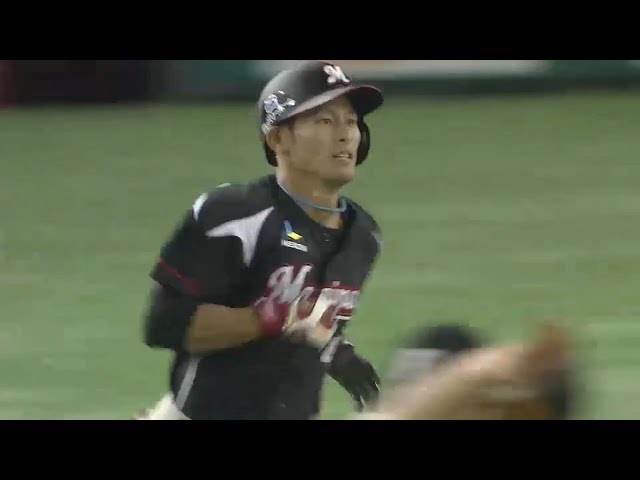 【7回表】パンチ力披露!! マリーンズ・荻野貴 貴重な2号ソロホームラン 2015/9/2 F-M