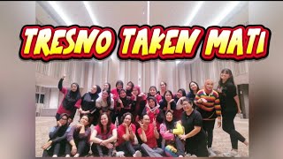 Download lagu TRESNO TEKAN MATI - NDX AKA | SENAM KREASI | CHOREO ZIN RATU #zinratu #zumbaclass #choreography mp3