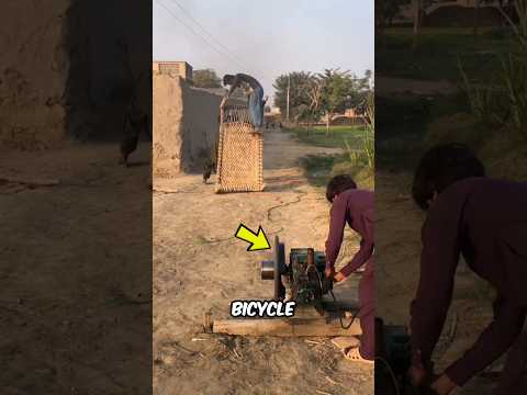 Flying Tyres in Air Using Engine 🤯