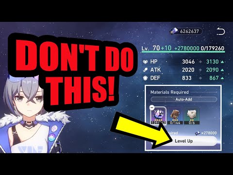 Leveling to 80 Is Inefficient | Honkai: Star Rail