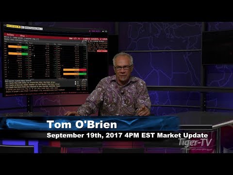 September 19th 4PM Stock Market Update by Tom O'Brien on TFNN