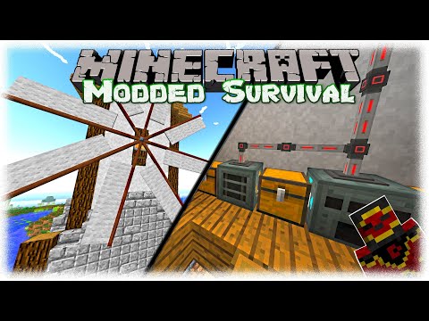 🌹Renewable Early Game Power and Ender IO Ore Doubling 🌹Ep.06 🎮 Minecraft MODDED Survival Let’s Play🔴