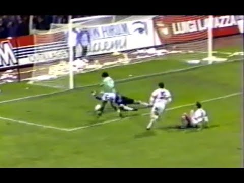 ASSE 4-1 Nancy - 16e journée de D1 1990-1991