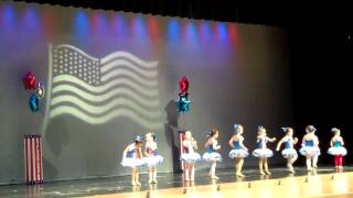 Isabella's First Dance Recital Rehearsal with Triangle Dance Center