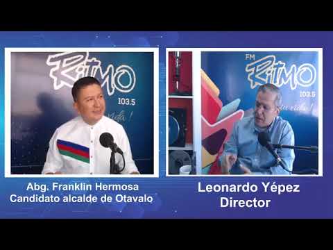 07-09-2026 Abg  Franklin Hermosa Candidato alcalde de Otavalo
