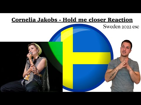 Cornelia Jakobs - Hold me closer (SWEDEN ESC 2022 Reaction)