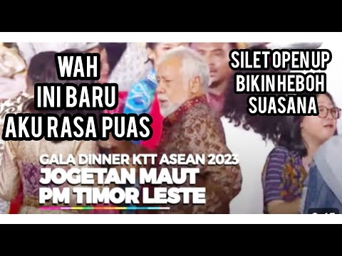 Jogetan Maut PM Timor Leste//Shine Of Black x Silet Open Up & saykoji //Gala Dinner KTT Asean