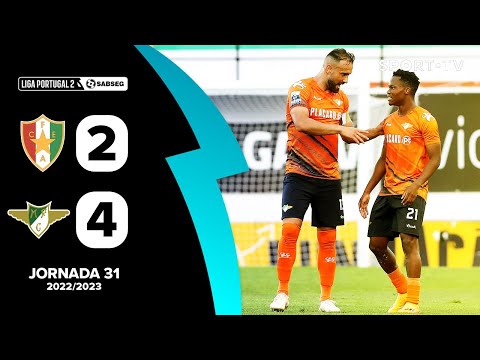 Resumo: Estrela Amadora 2-4 Moreirense - Liga Portugal SABSEG | SPORT TV