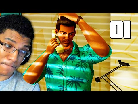 Grand Theft Auto: Vice City Definitive Edition PS5 Gameplay Walkthrough - Part 1 - Tommy Vercetti