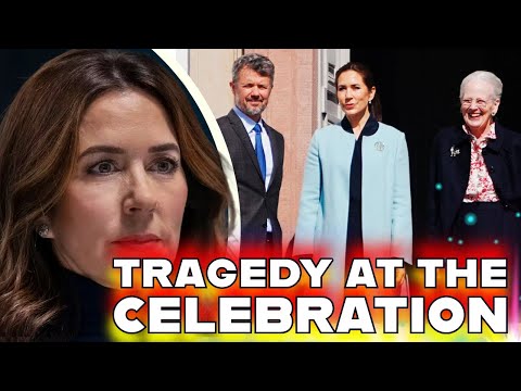 tragedy at the Queen's birthday party, Mary of Denmark could barely contain her pain.