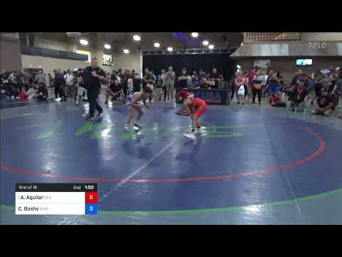 35 Kg Rnd Of 16 - Antonio Aguilar, Red Wave Wrestling Vs Christian Bushy, Ohio 1cb6