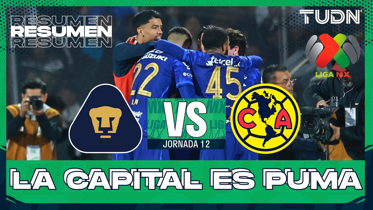 Pumas UNAM vs Club América Highlights