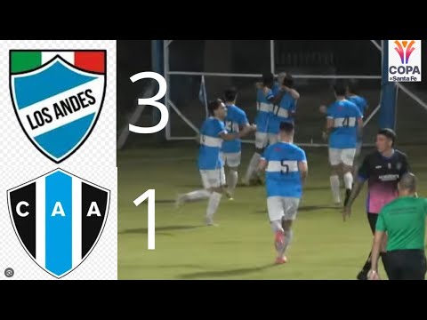 Los Andes 3-1 Atl. Acebal | Clasificación Copa Santa Fe 2° Cupo | Ida