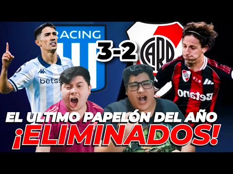Racing Club 3-2 River Plate | Reacción de hinchas | 8vos de final - Torneo Clausura
