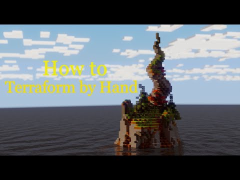 Ultimate Minecraft Terraforming Guide: Mind-Blowing Handmade World!