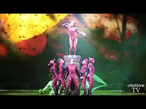 Espetáculo OVO, Cirque du Soleil. (Circo do Sol). Representação no Sul da França.