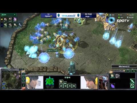 [0513] Hydra (CJ) vs. Argo (8th)  ZvP  1 SET  Whirlwind -Starcraft2,esportstv,SPL