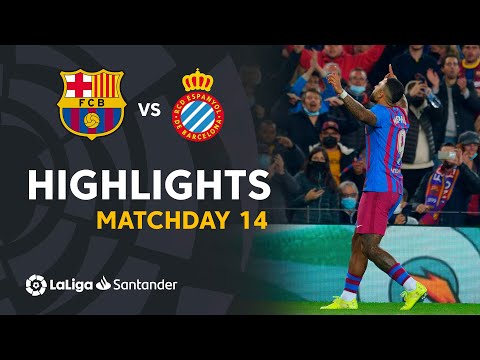 Highlights FC Barcelona vs RCD Espanyol (1-0)