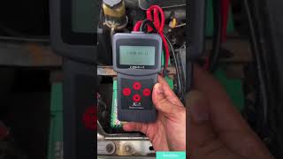 เครื่องวัดแบตเตอร์รี่รถยนต์ K.FUJI วัดค่า CCA www.fjtautopart.com