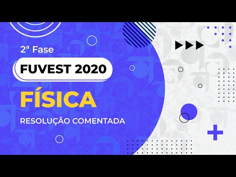 Resolução Comentada - FUVEST 2020 - 2ª fase - 2º dia - Física