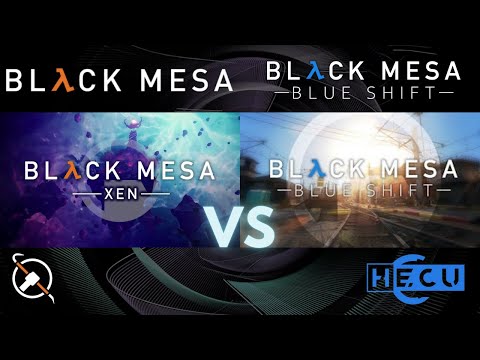 Black Mesa Xen vs Black Mesa: Blue Shift | Captive Freight Trailer Compilation