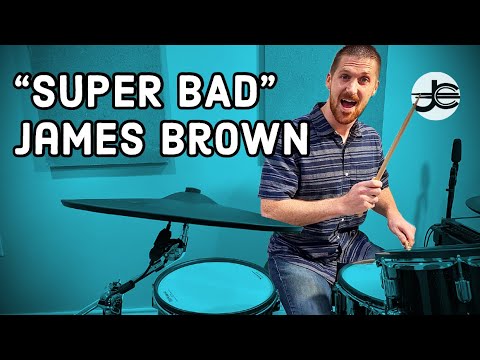 James Brown Super Bad Drum Lesson + Tutorial
