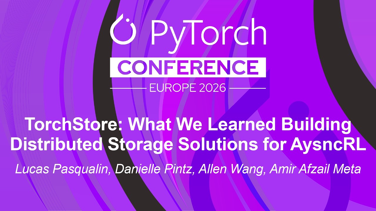 TorchStore: What We Learned Building Distributed Storage Sol... Lucas P, Danielle P, Allen W, Amir A