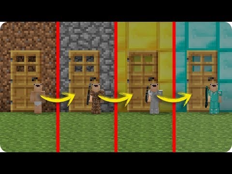 FAKİR ŞANS BLOKLARI KIRIYOR VE ZENGİN OLUYOR - Minecraft