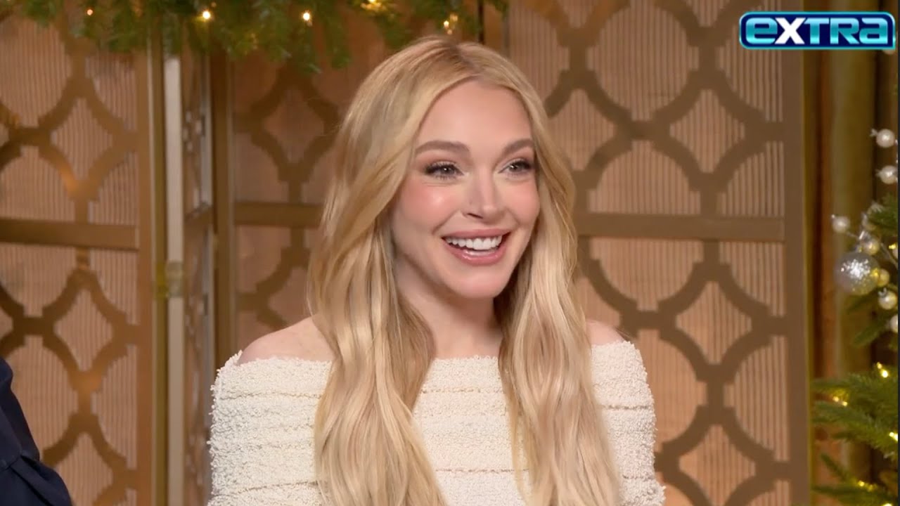 Lindsay Lohan on Creating New HOLIDAY TRADITIONS with Son Luai (Exclusive)