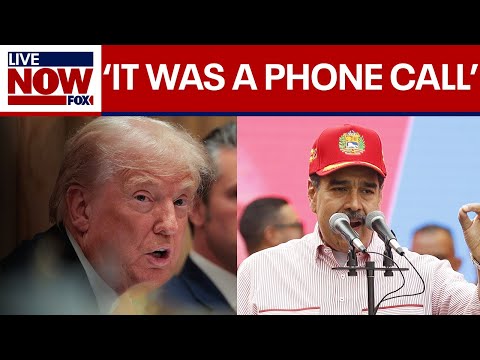 Video | Trump wouldn't say whether phone call with Venezuela's Maduro 'went well or badly'