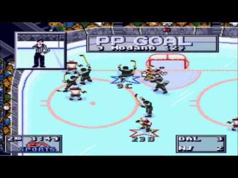 NHL 95- Dallas Stars vs. New Jersey Devils