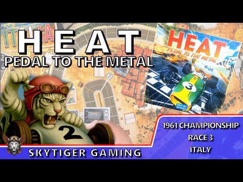 Heat: Pedal to the Metal - 1961 Championship Race 3 (Italy) - Solo Play with Wildscarr