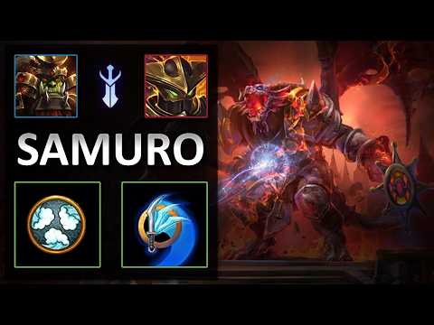 Samuro Bladestorm vs Maiev | Dragon Shire | Heroes of the Storm Master Replay