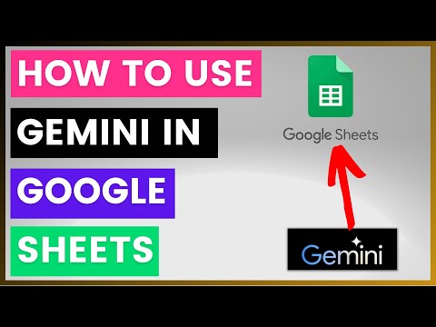 How To Use Gemini AI In Google Sheets? [in 2024]