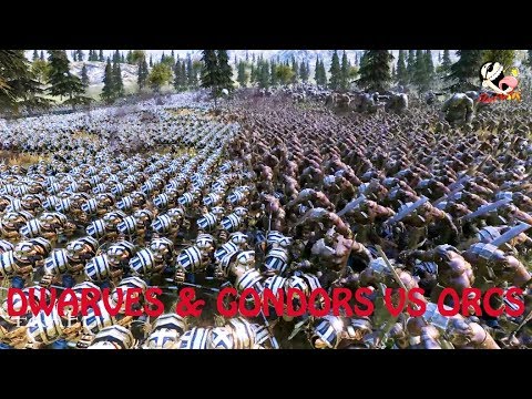DWARVES & GONDORS VS ORCS & GIANT CYCLOPS | ULTIMATE EPIC BATTLE SIMULATOR