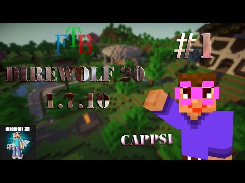 Cappsi hrá FTB DW20 1.7.10 [SK] ep. 1 - Nový začiatok (FullHĐ)