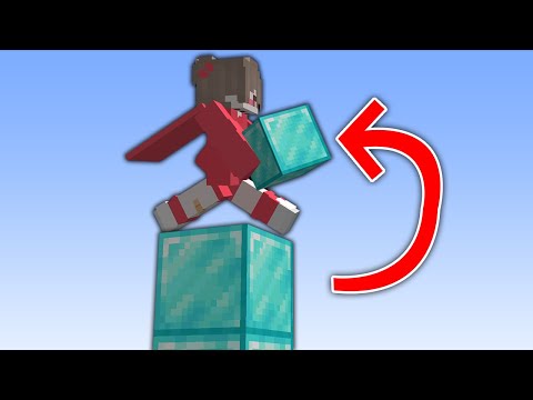 Insane Minecraft Hack: Walking on Blocks Gives ME Them!