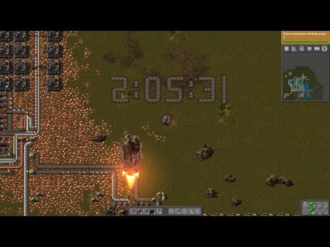 Factorio Any% TAS (v0.16.51) - World First! - 2:05:31