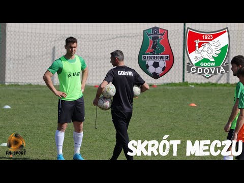 SKRÓT MECZU : KO KRAKÓW GR. III ŚLEDZIEJOWICE - GDOVIA GDÓW (13.04.2025)
