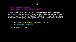 Horror Castle (longplay) for the BBC Micro
