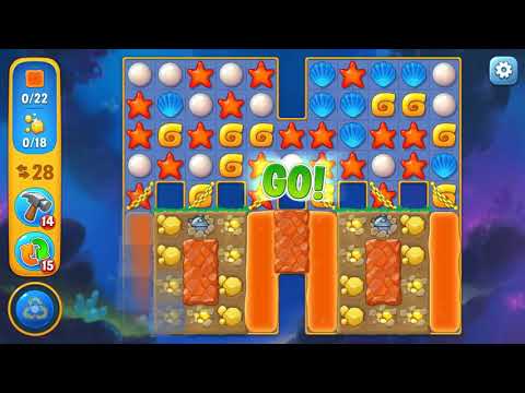Fishdom - New Event level 2 of 3 Gameplay (iOS Android)